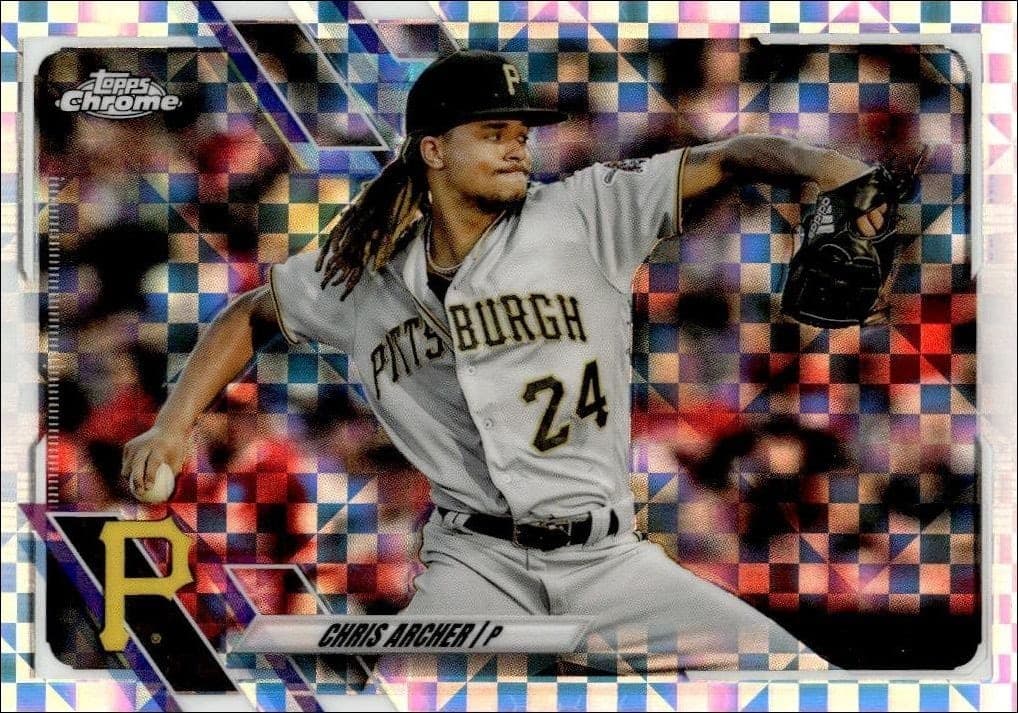 2021 Topps Chrome Chris Archer #188 trading card