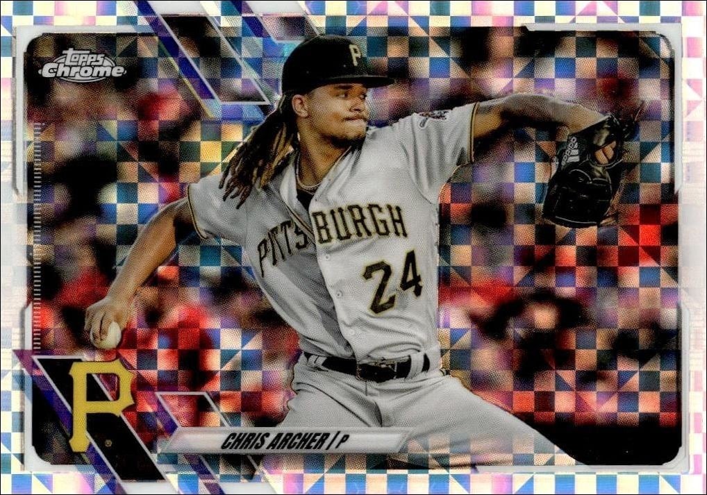 2021 Topps Chrome Chris Archer #188 trading card