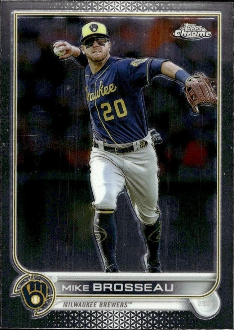 2022 Topps Chrome Update Mike Brosseau #USC4 trading card