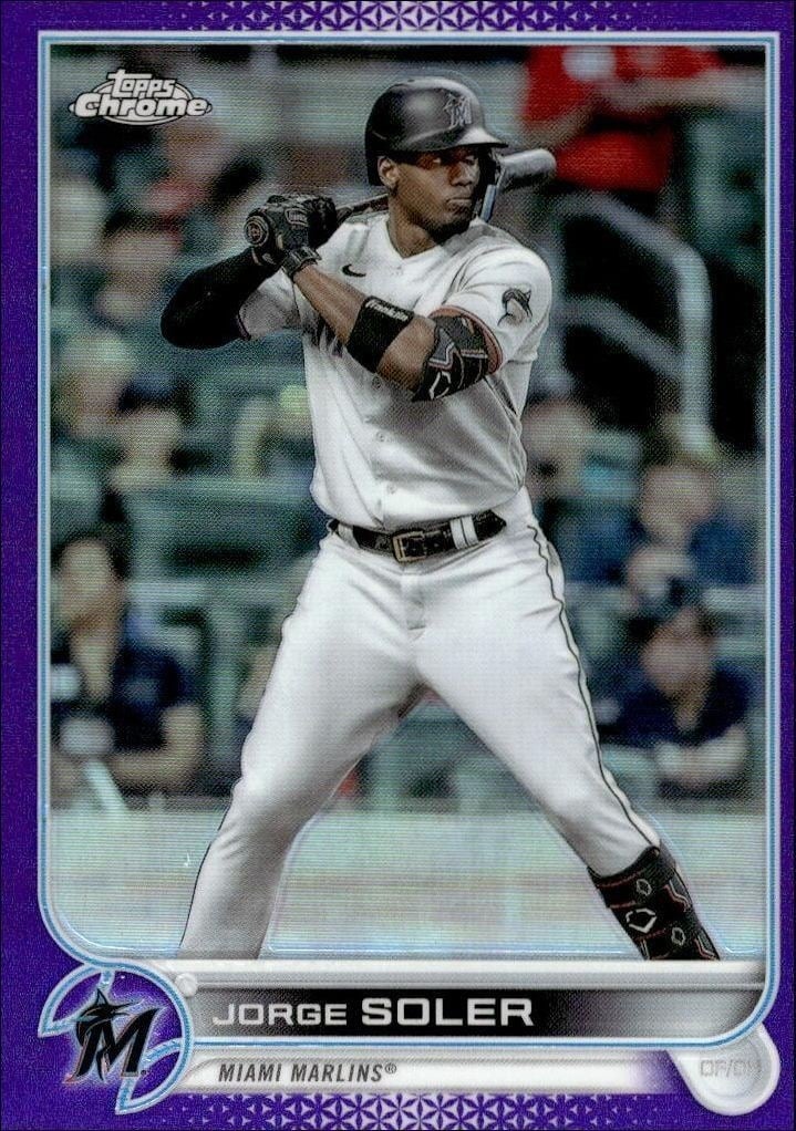 Jorge Soler 2022 Topps Chrome Update #USC132 Baseball Trading Card - Front 2022 Topps Chrome Update Jorge Soler #USC132 baseball trading card front