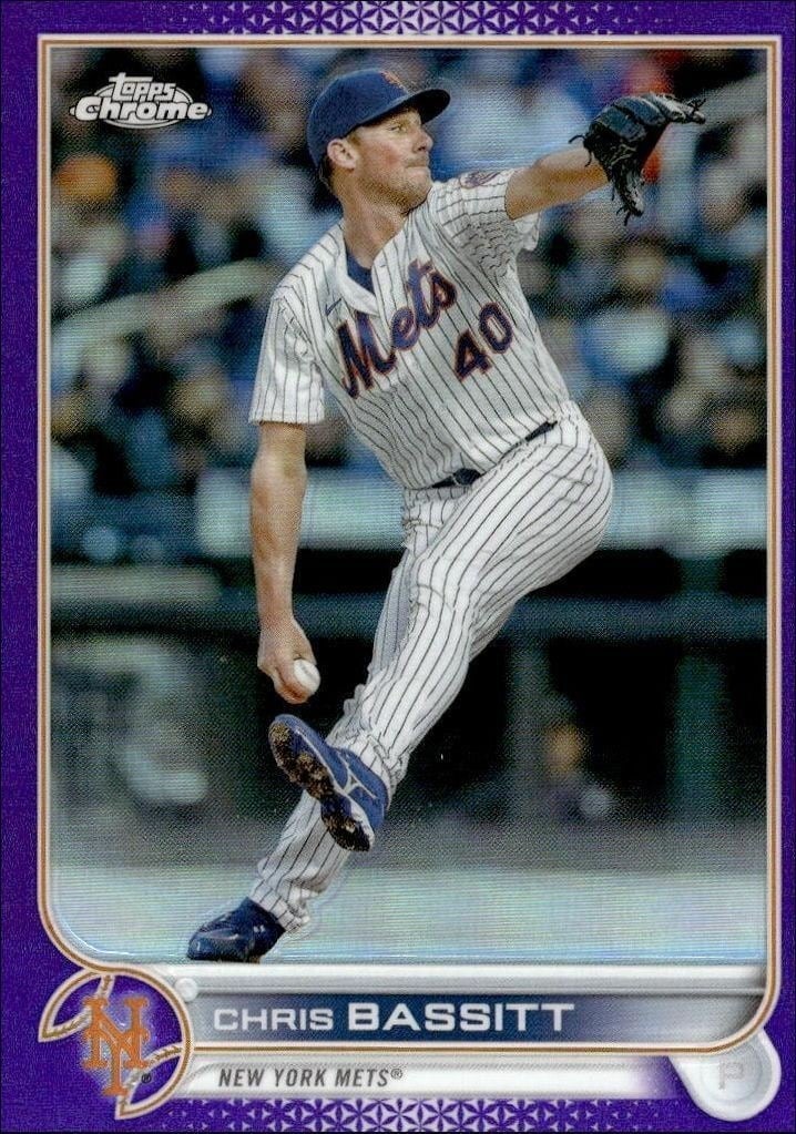 Chris Bassitt 2022 Topps Chrome Update #USC179 Baseball Trading Card - Front 2022 Topps Chrome Update Chris Bassitt #USC179 baseball trading card front