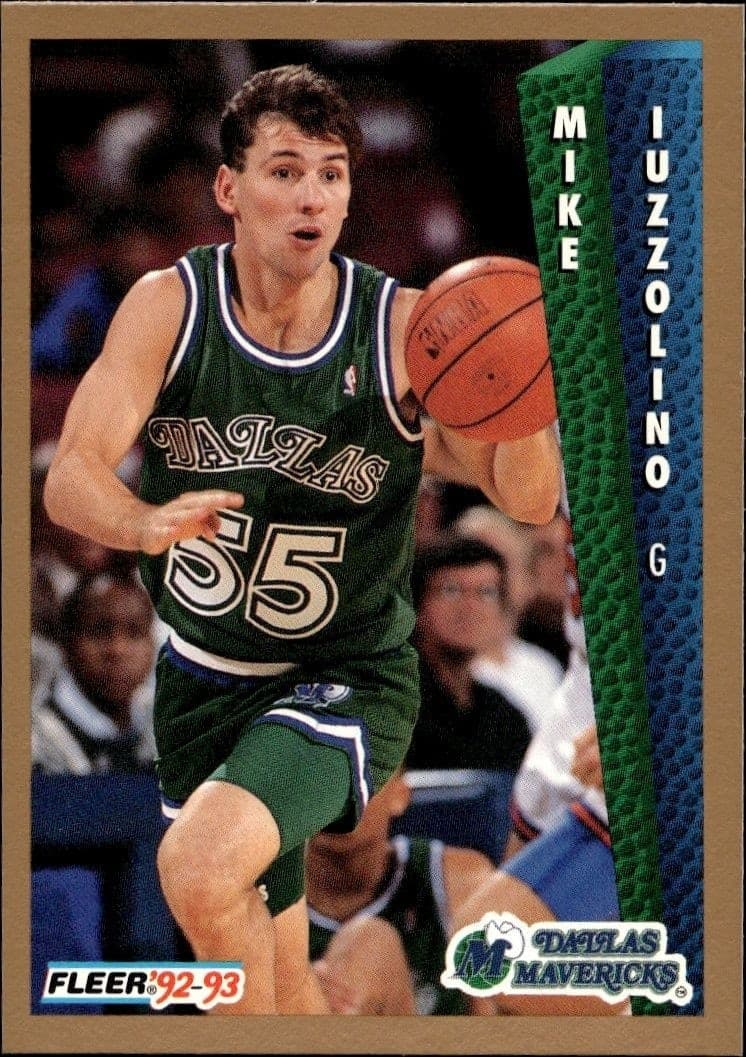 1992-93 Fleer Mike Iuzzolino #51 trading card