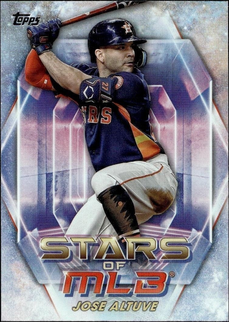 Jose Altuve 2023 Topps Series 2 #SMLBC-46 Baseball Trading Card - Front 2023 Topps Series 2 Jose Altuve #SMLBC-46 baseball trading card front