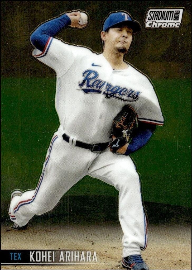 2021 Topps Stadium Club Chrome Kohei Arihara #328 trading card