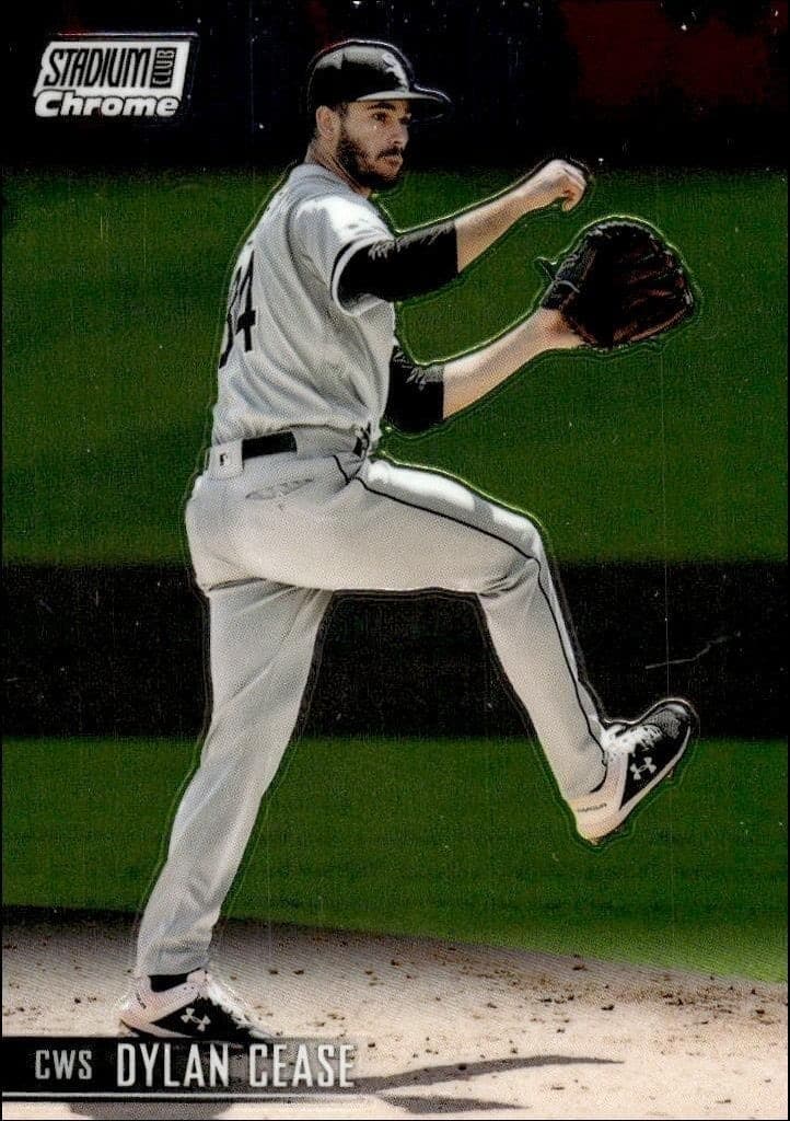 2021 Topps Stadium Club Chrome Dylan Cease #391 trading card