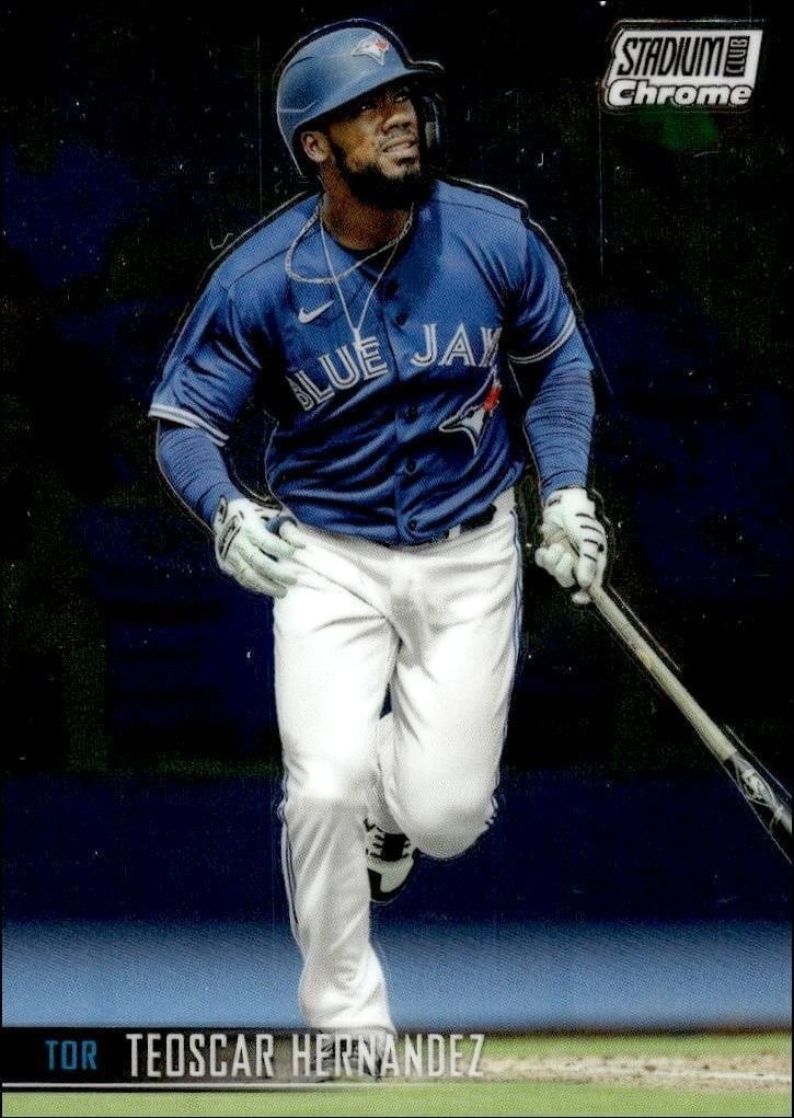 2021 Topps Stadium Club Chrome Teoscar Hernandez #196 trading card