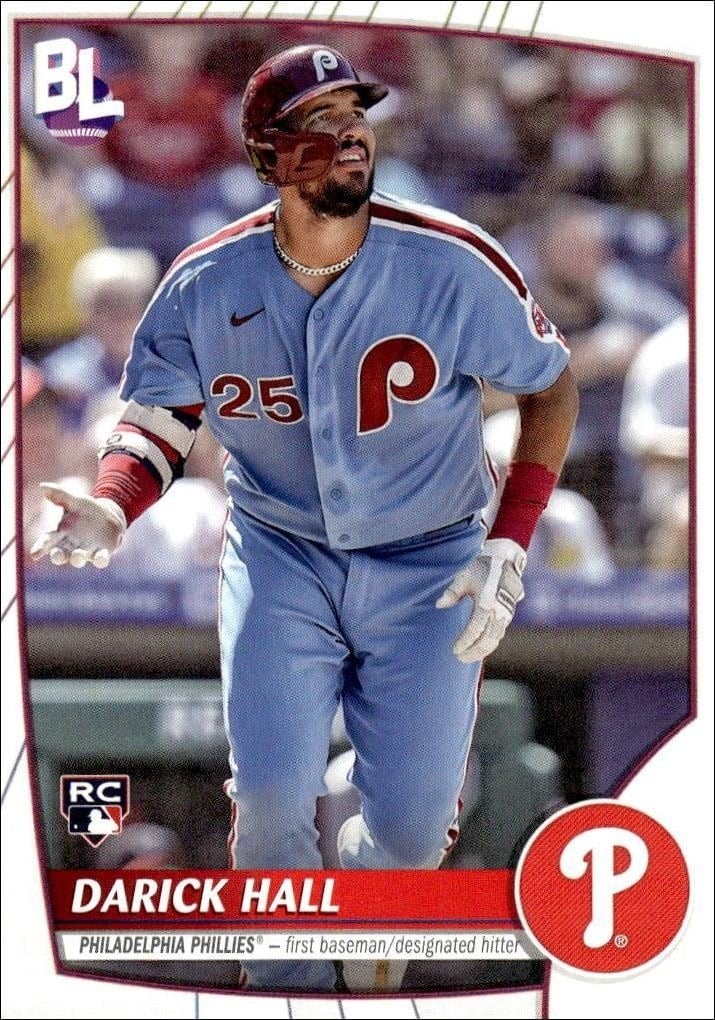 Darick Hall 2023 Topps Big League #11 Baseball Trading Card - Front 2023 Topps Big League Darick Hall #11 baseball trading card front
