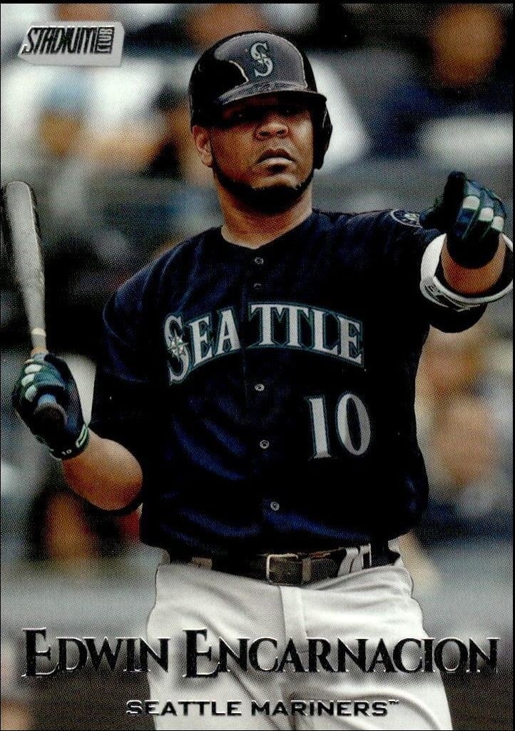 Edwin Encarnacion 2019 Topps Stadium Club #265 Baseball Trading Card - Front 2019 Topps Stadium Club Edwin Encarnacion #265 baseball trading card front