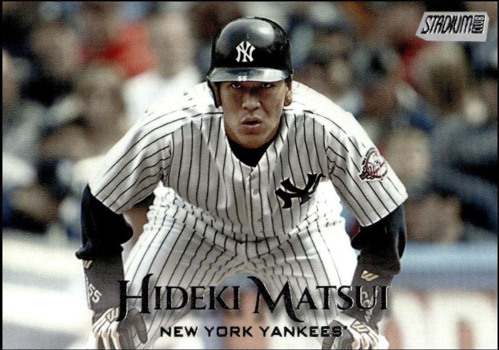 Hideki Matsui 2019 Topps Stadium Club #197 Baseball Trading Card - Front 2019 Topps Stadium Club Hideki Matsui #197 baseball trading card front