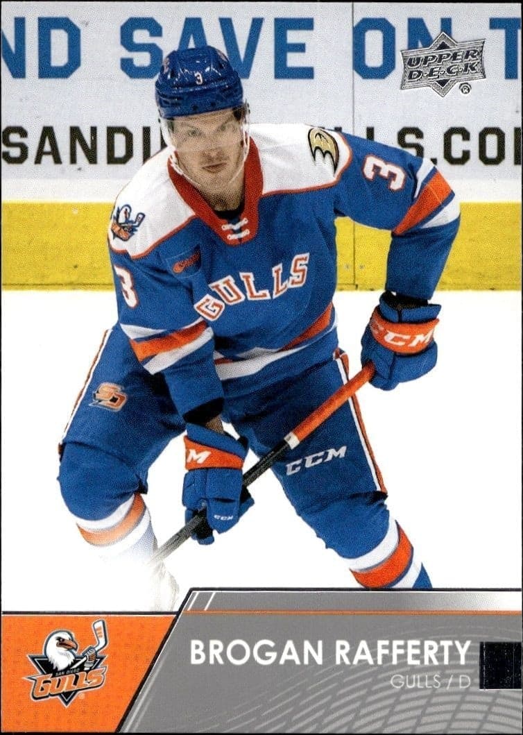 2021-22 Upper-Deck AHL Brogan Rafferty #80 trading card