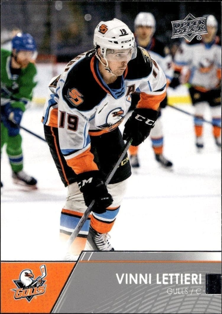 2021-22 Upper-Deck AHL Vinni Lettieri #5 trading card