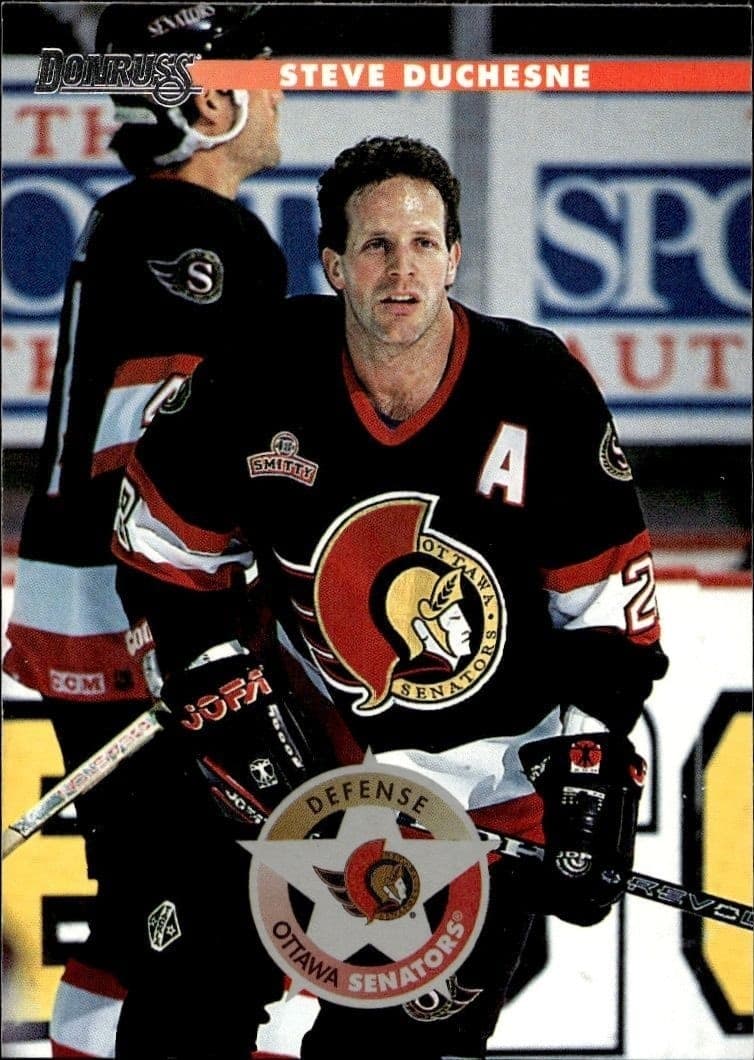 1996-97 Donruss Steve Duchesne #182 trading card