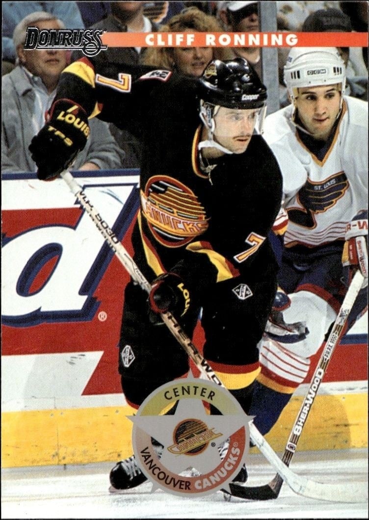Cliff Ronning 1996-97 Donruss #47 Hockey Trading Card - Front 1996-97 Donruss Cliff Ronning #47 hockey trading card front