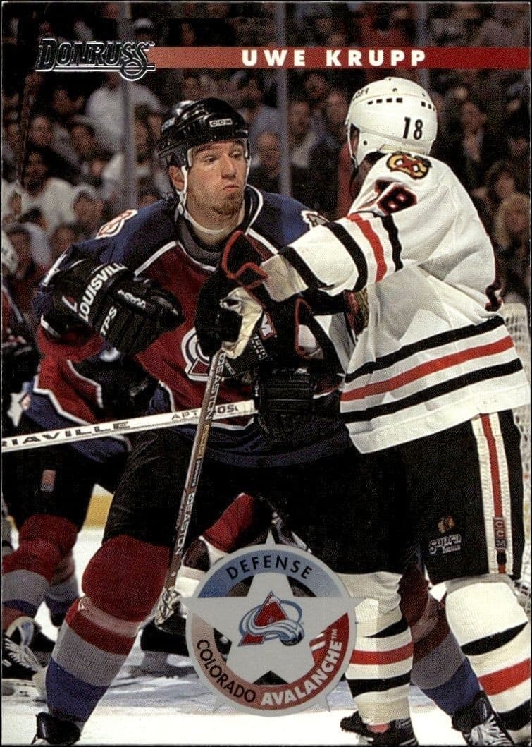 1996-97 Donruss Uwe Krupp #114 trading card