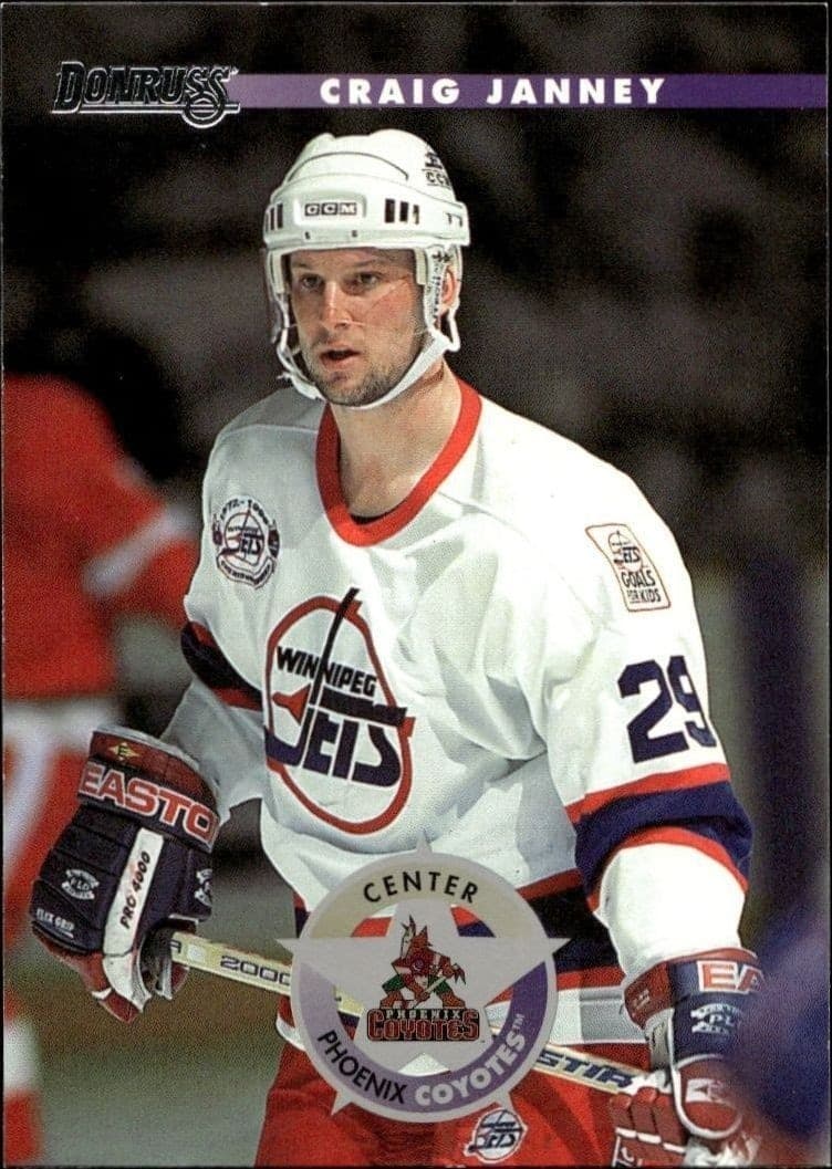 1996-97 Donruss Craig Janney #154 trading card