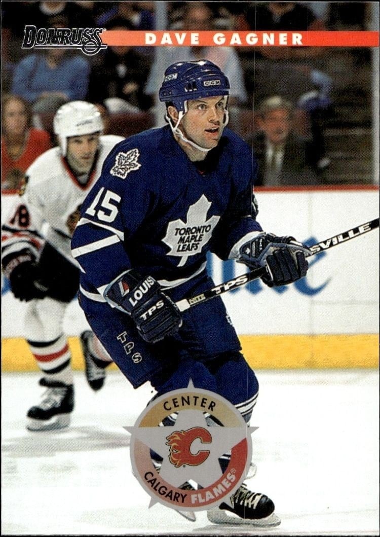Dave Gagner 1996-97 Donruss #170 Hockey Trading Card - Front 1996-97 Donruss Dave Gagner #170 hockey trading card front
