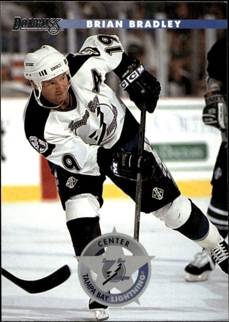 Brian Bradley 1996-97 Donruss #116 Hockey Trading Card - Front 1996-97 Donruss Brian Bradley #116 hockey trading card front