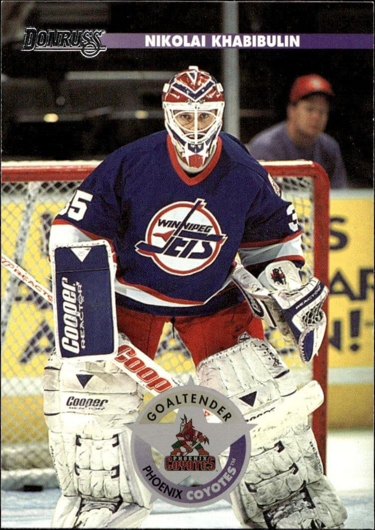 1996-97 Donruss Nikolai Khabibulin #172 trading card