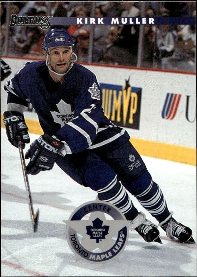 Kirk Muller 1996-97 Donruss #161 Hockey Trading Card - Front 1996-97 Donruss Kirk Muller #161 hockey trading card front