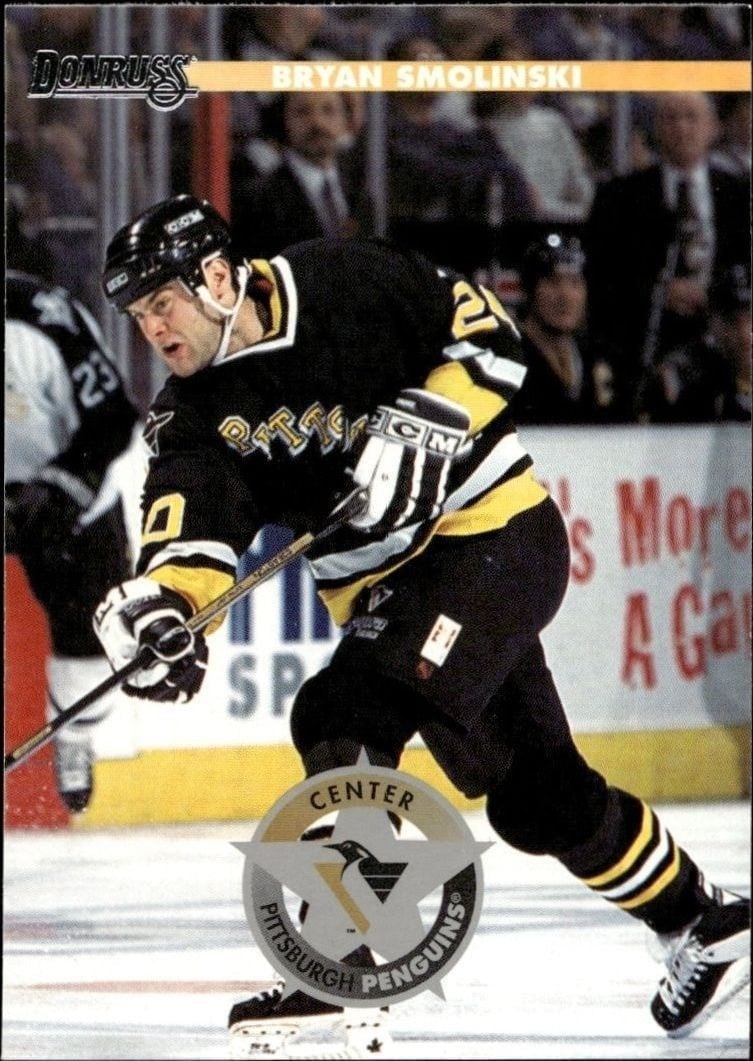 Bryan Smolinski 1996-97 Donruss #99 Hockey Trading Card - Front 1996-97 Donruss Bryan Smolinski #99 hockey trading card front