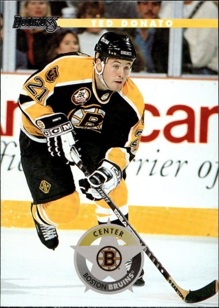 Ted Donato 1996-97 Donruss #211 Hockey Trading Card - Front 1996-97 Donruss Ted Donato #211 hockey trading card front