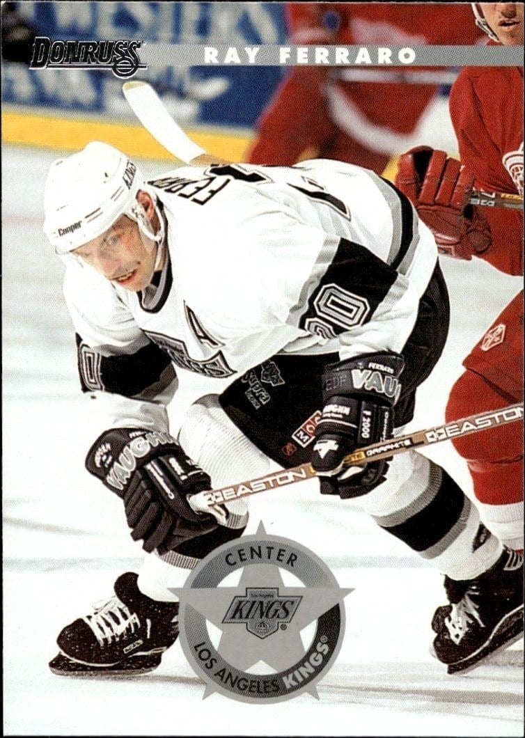 Ray Ferraro 1996-97 Donruss #183 Hockey Trading Card - Front 1996-97 Donruss Ray Ferraro #183 hockey trading card front