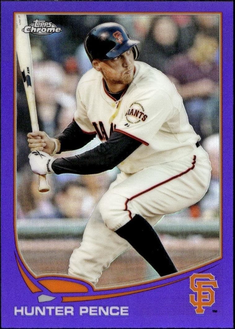 2013 Topps Chrome Hunter Pence #2 trading card