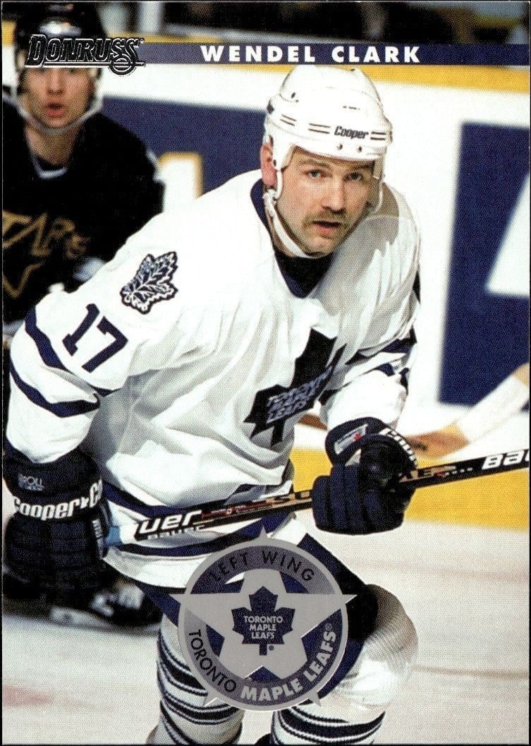 1996-97 Donruss Wendel Clark #98 trading card