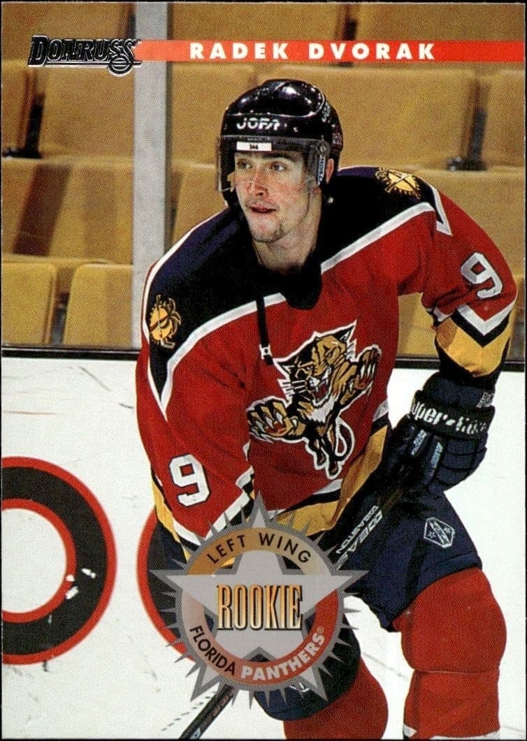 1996-97 Donruss Radek Dvorak #213 trading card