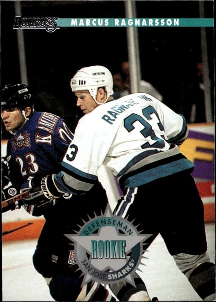 Marcus Ragnarsson 1996-97 Donruss #234 Hockey Trading Card - Front 1996-97 Donruss Marcus Ragnarsson #234 hockey trading card front