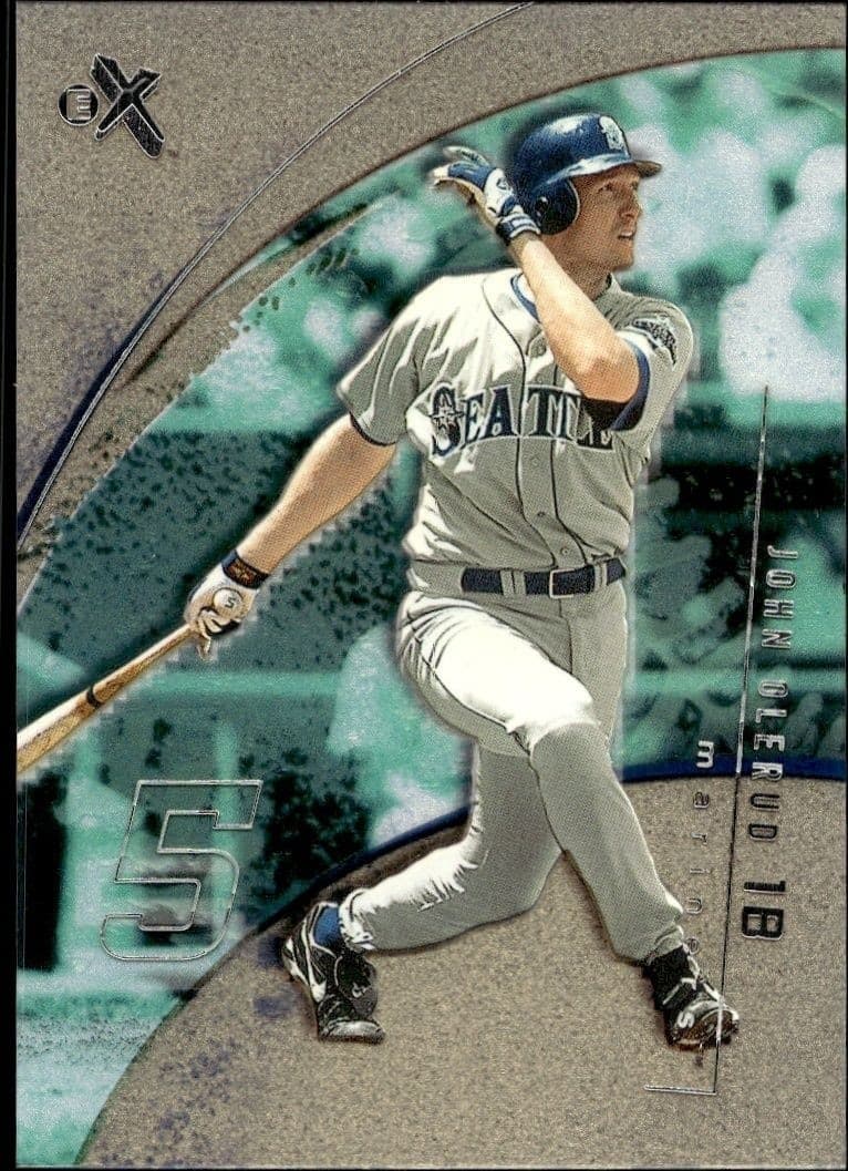 2002 Fleer E-x John Olerud #36 trading card