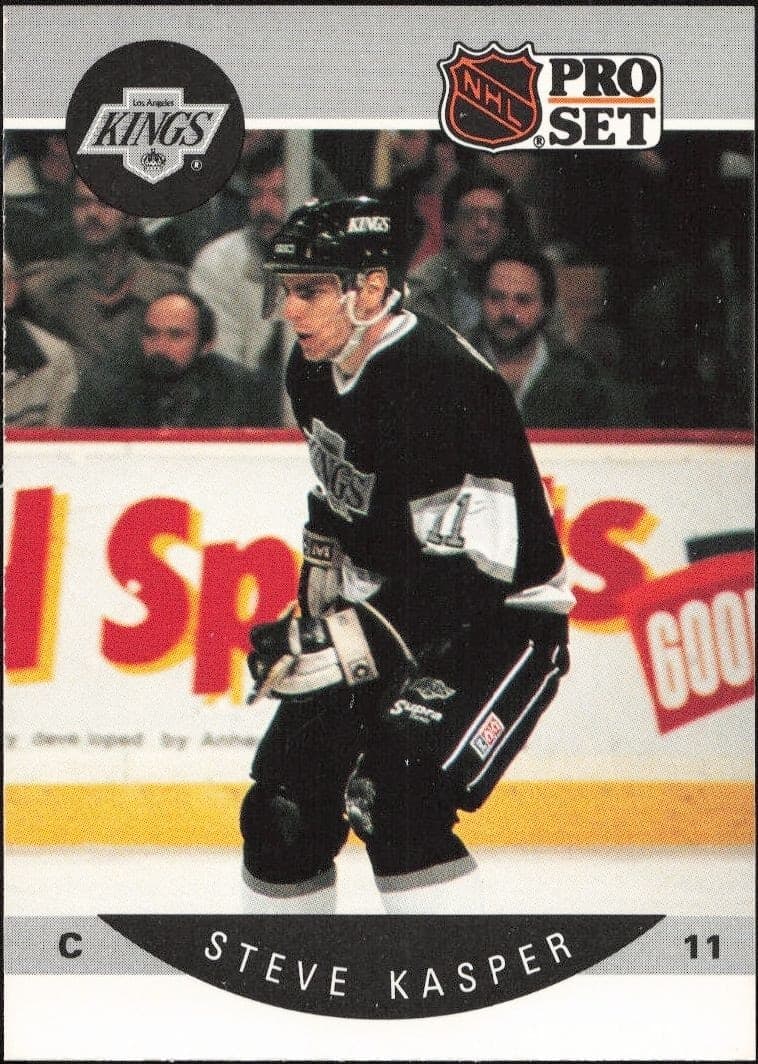 1990-91 Pro-Set NHL Series 1 Steve Kasper #120 trading card