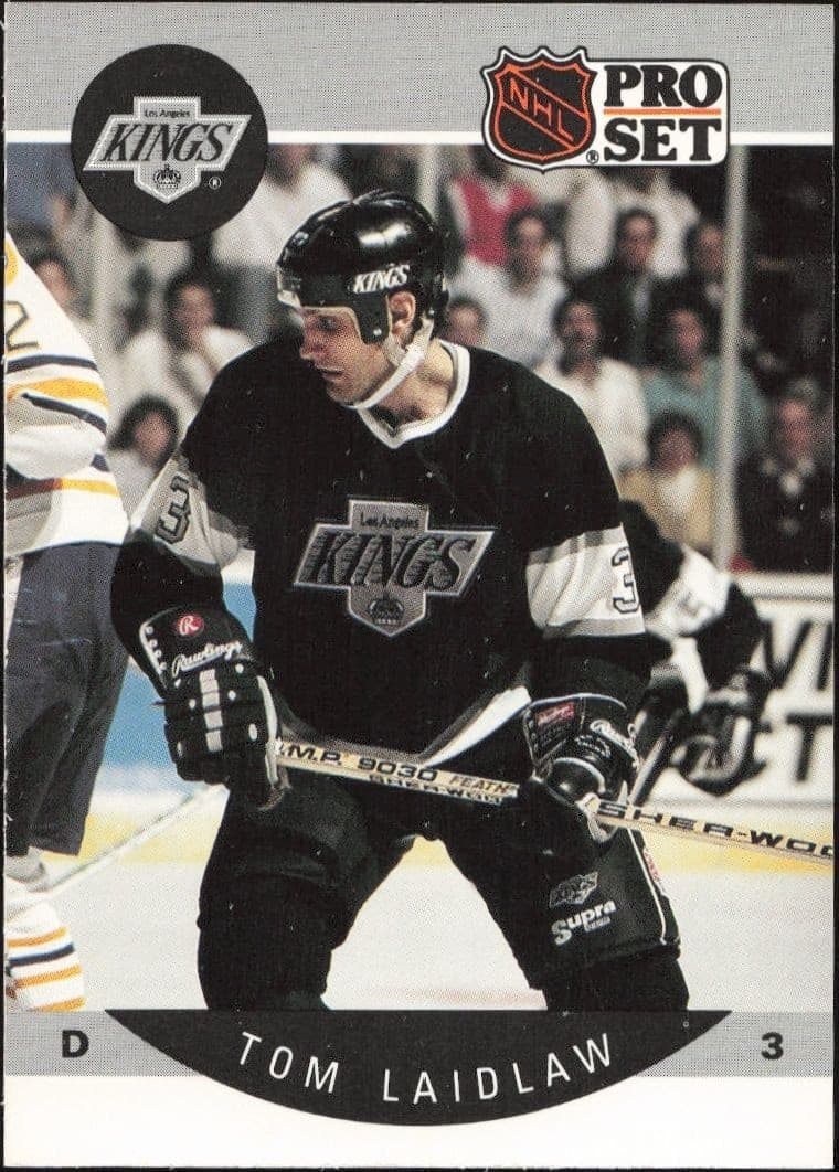 1990-91 Pro-Set Series 1 Tom Laidlaw #123 trading card