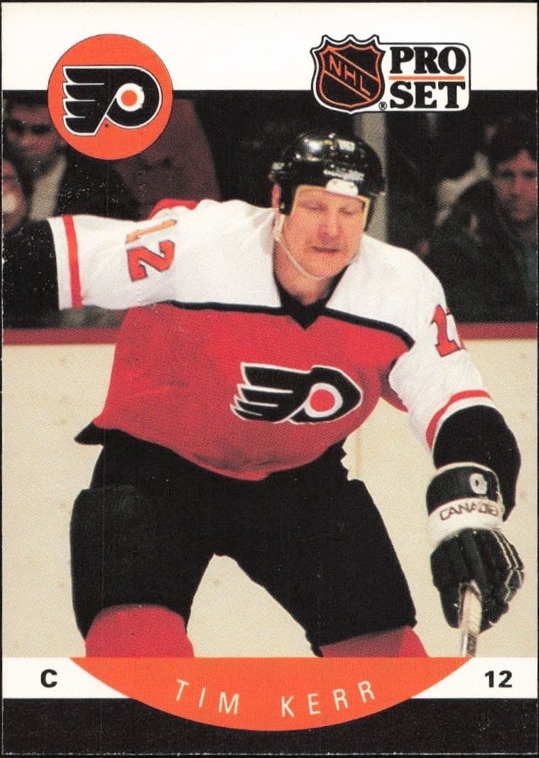 1990-91 Pro-Set NHL Series 1 Tim Kerr #218 trading card