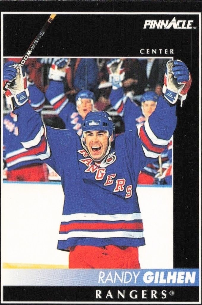 Pat Falloon 1992-93 Pinnacle #238 Hockey Trading Card - Front 1992-93 Pinnacle Pat Falloon #238 hockey trading card front