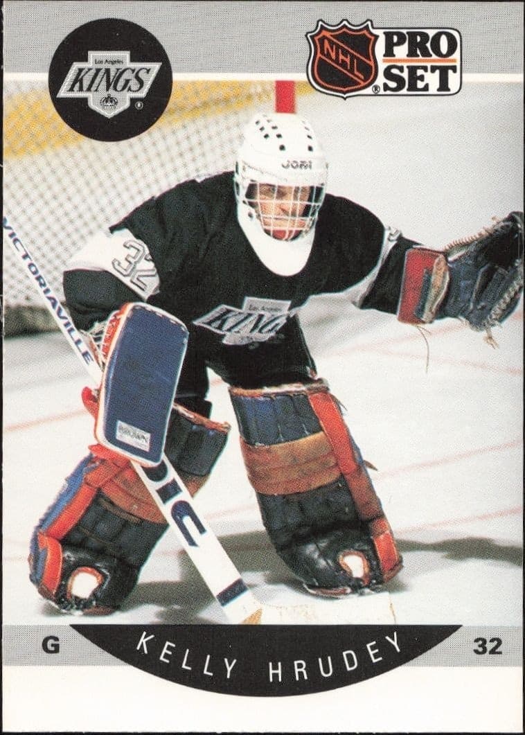 1990-91 Pro-Set Series 1 Kelly Hrudey #119 trading card