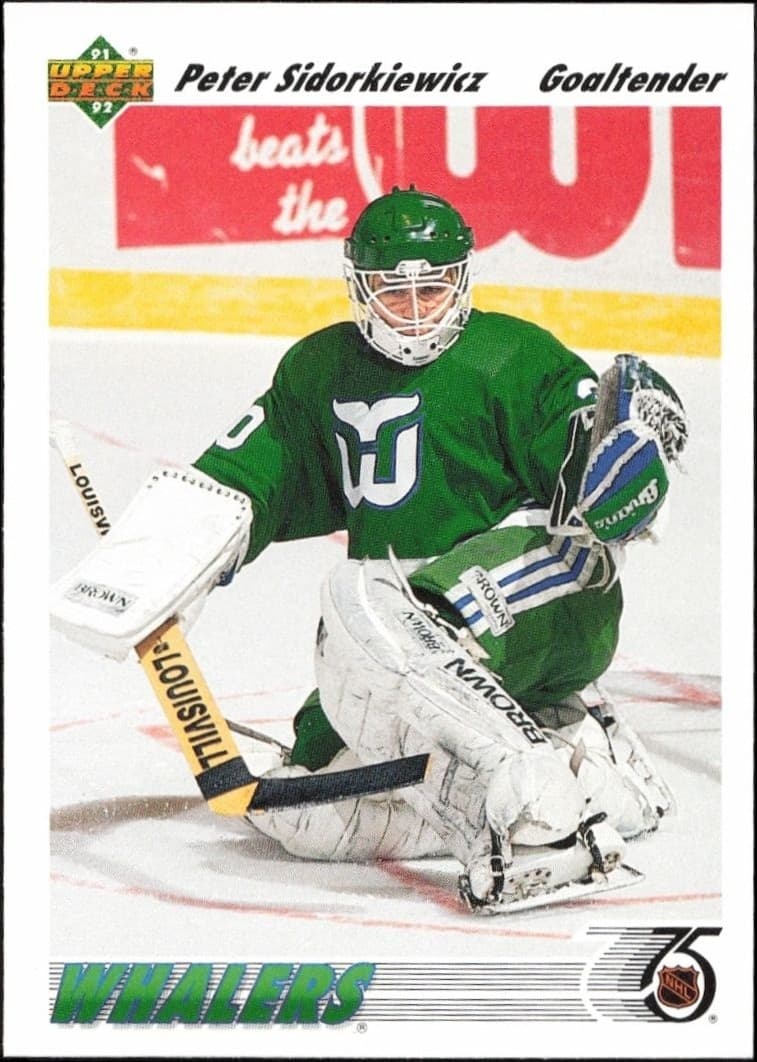 1991-92 Upper-Deck Peter Sidorkiewicz #325 trading card