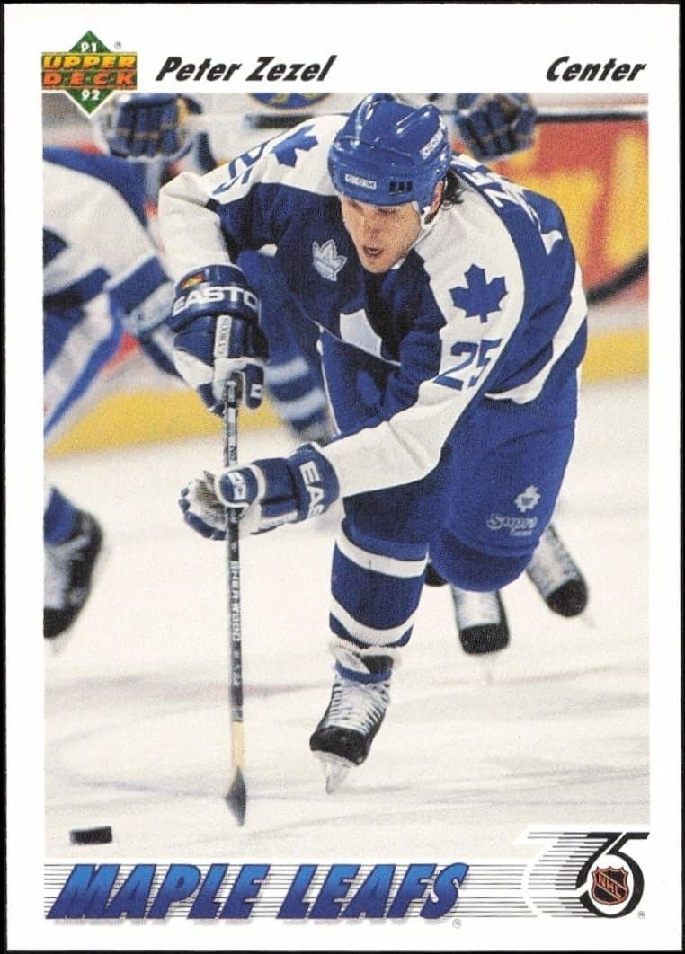 1991-92 Upper-Deck Peter Zezel #241 trading card
