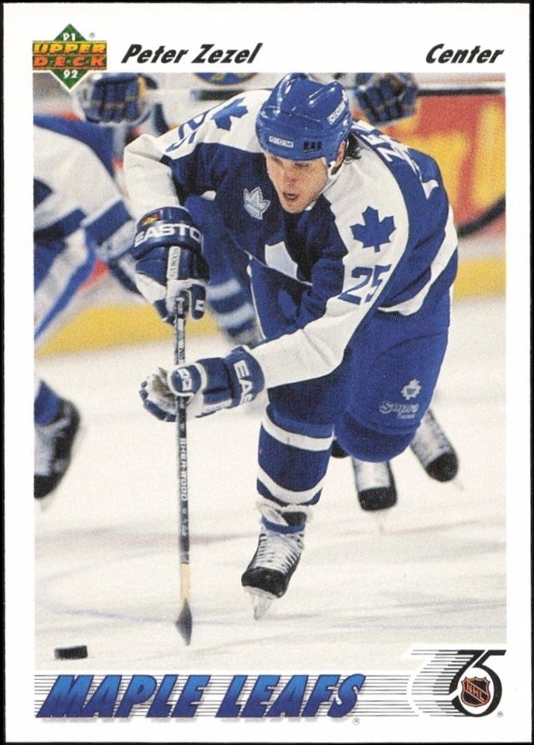 1991-92 Upper-Deck Peter Zezel #241 trading card