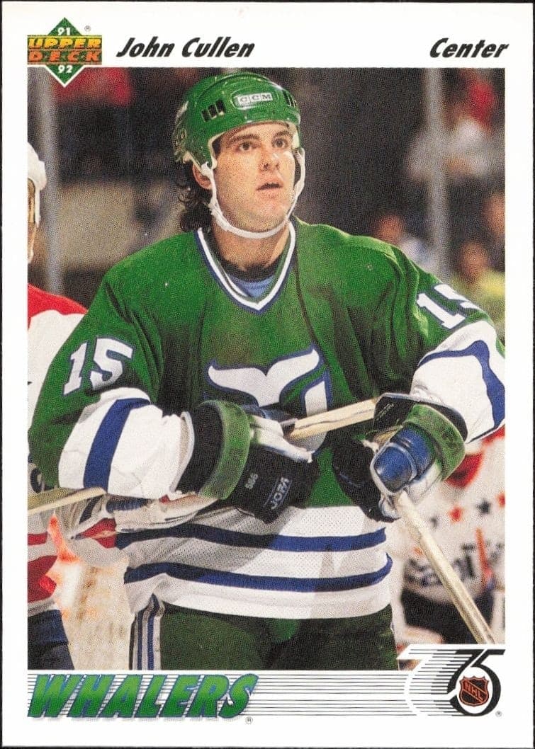 1991-92 Upper-Deck John Cullen #235 trading card