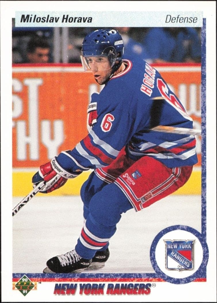 1990-91 Upper-Deck Miloslav Horava #13 trading card