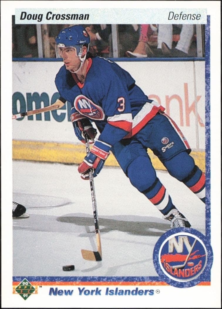 1990-91 Upper-Deck Doug Crossman #7 trading card