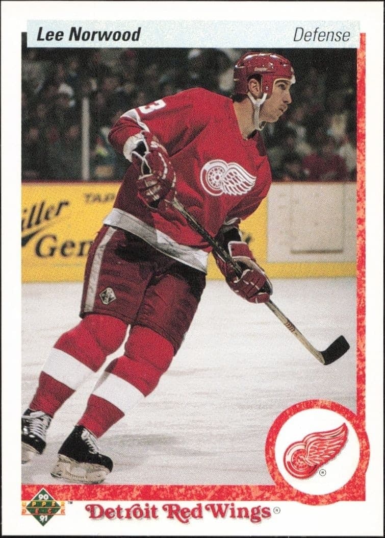 1990-91 Upper-Deck Lee Norwood #78 trading card