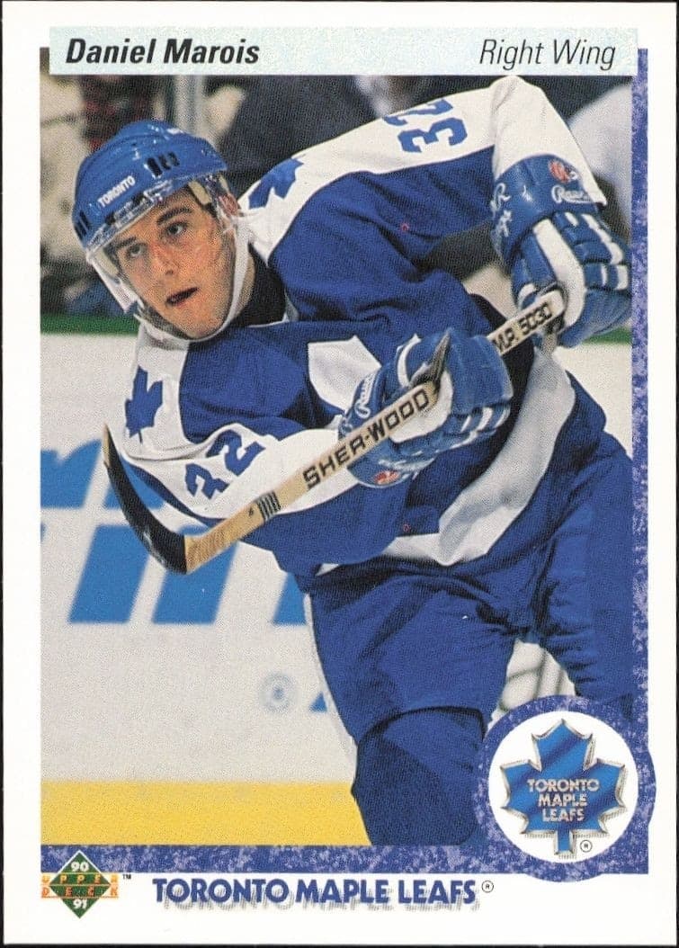 1990-91 Upper-Deck Daniel Marois #179 trading card
