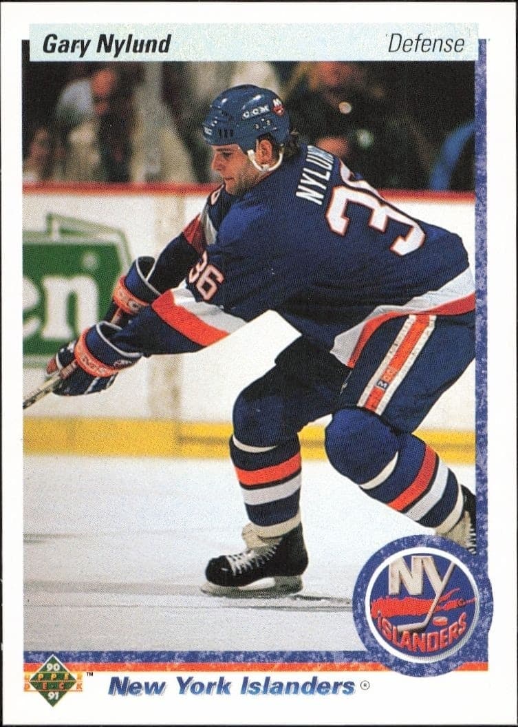 1990-91 Upper-Deck Gary Nylund #139 trading card