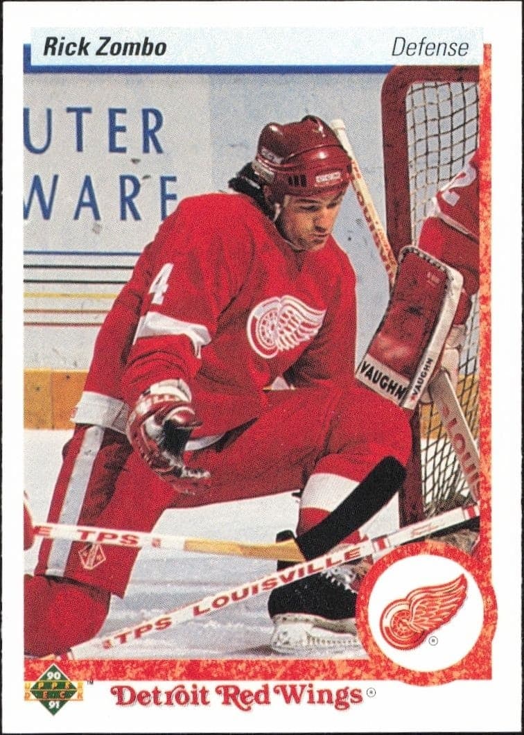 1990-91 Upper-Deck Rick Zombo #115 trading card