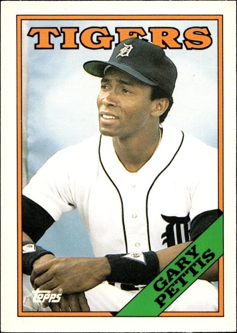 Gary Pettis 1988 Topps Traded #86T Baseball Trading Card - Front 1988 Topps Traded Gary Pettis #86T baseball trading card front