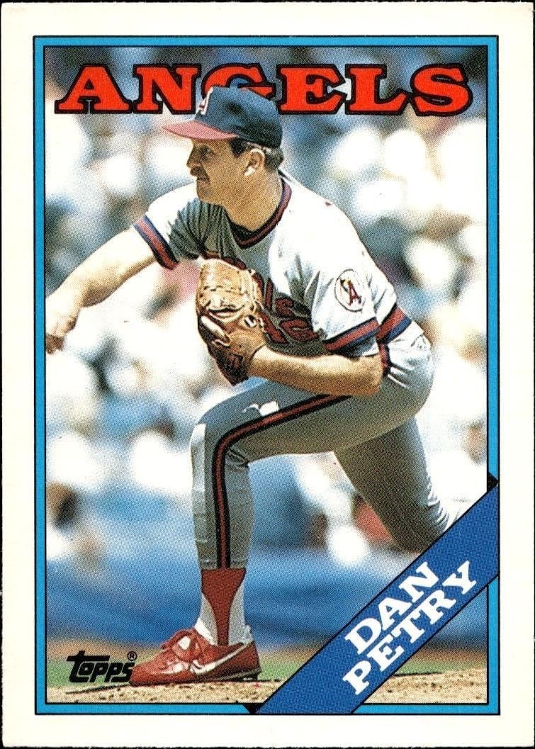 Dan Petry 1988 Topps Traded #85T Baseball Trading Card - Front 1988 Topps Traded Dan Petry #85T baseball trading card front