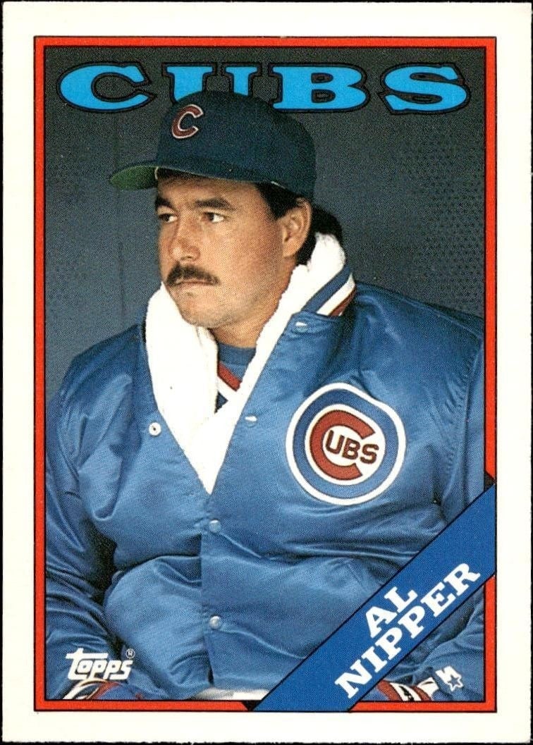 Al Nipper 1988 Topps Traded #75T Baseball Trading Card - Front 1988 Topps Traded Al Nipper #75T baseball trading card front