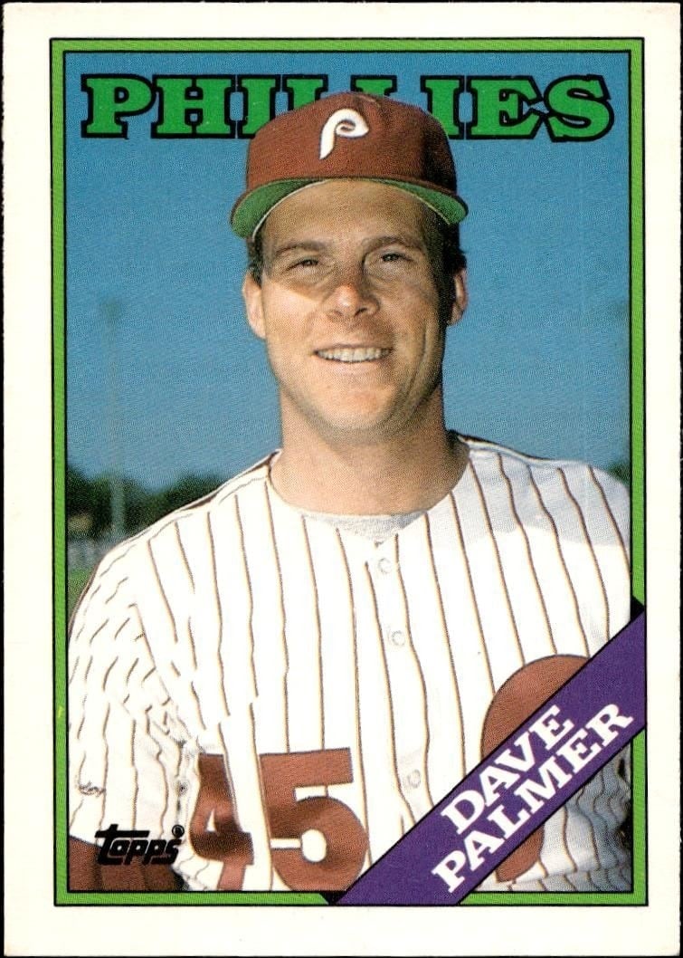 David Palmer 1988 Topps Traded #79T Baseball Trading Card - Front 1988 Topps Traded David Palmer #79T baseball trading card front